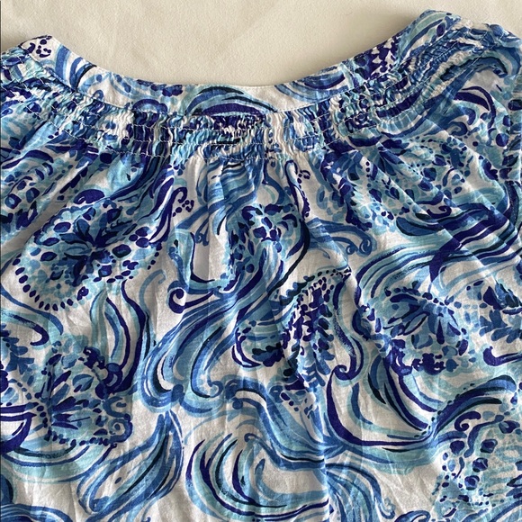 Lilly Pulitzer Essie Tank Top in Don’t Be Jelly print Blue Resort Size XXL - Picture 12 of 16